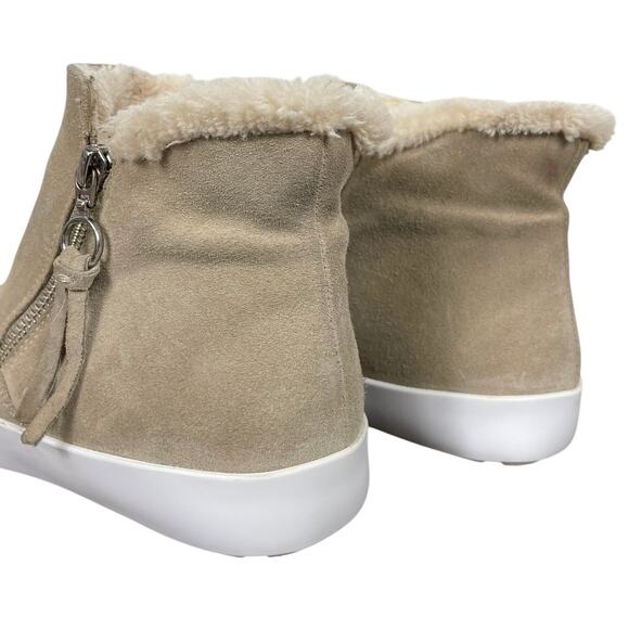 Rebecca Minkoff Shelly Sherpa Booties Women’s 6.5 Casual Fall Winter Cozy - Picture 7 of 11